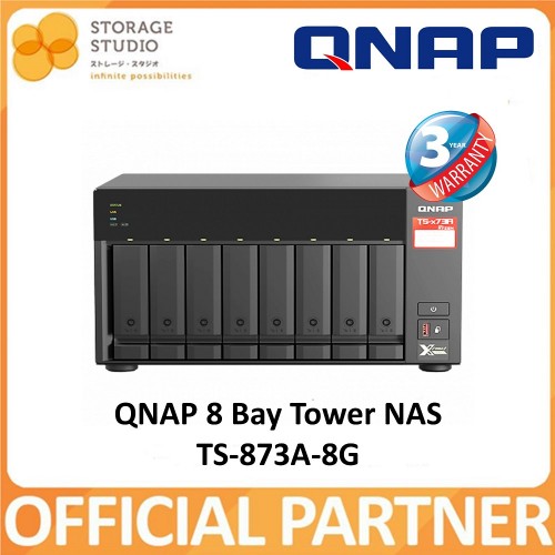 QNAP 8 Bay NAS TS-873A-8G